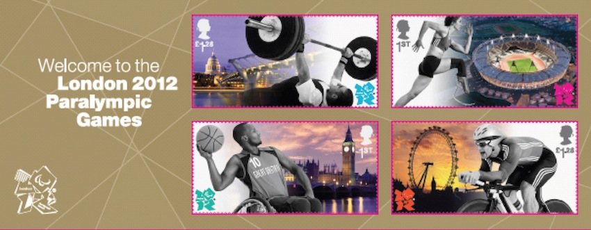 2012 GB - MS3371 - Welcome to the London Paralympic Mini Sht MNH